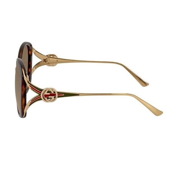 NEW 2021 GUCCI GG0226SK 003 SUNGLASSES - Picture 4 of 5